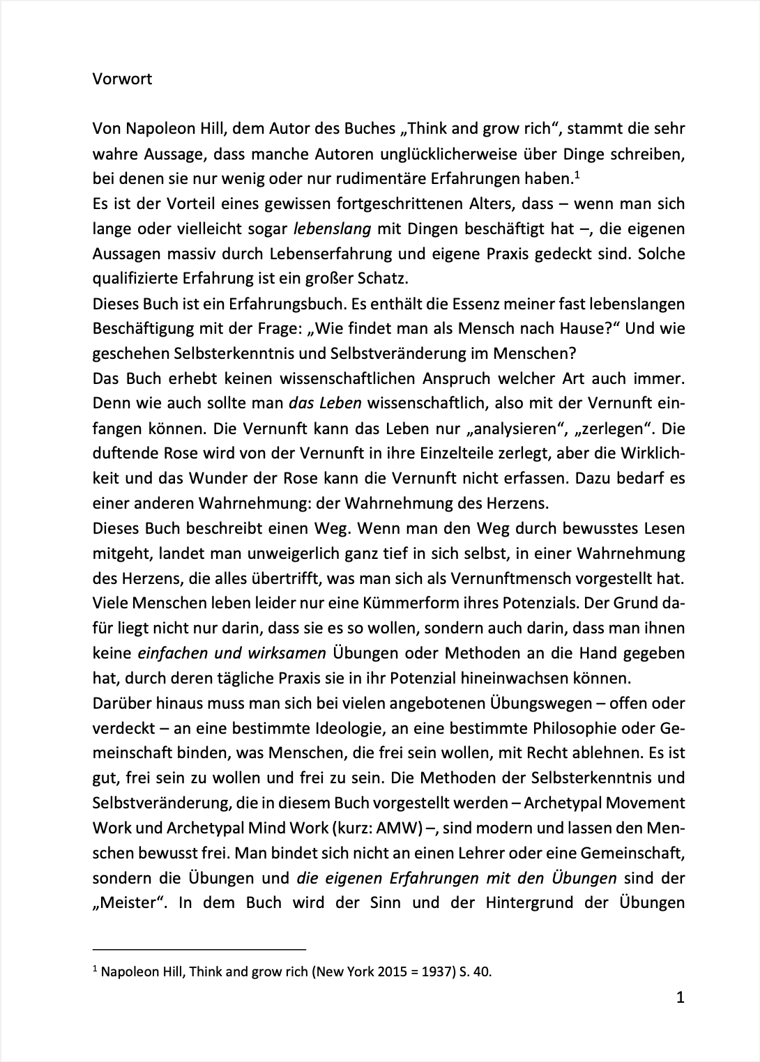 Klaus Wolff - Nach Hause kommen - Band I